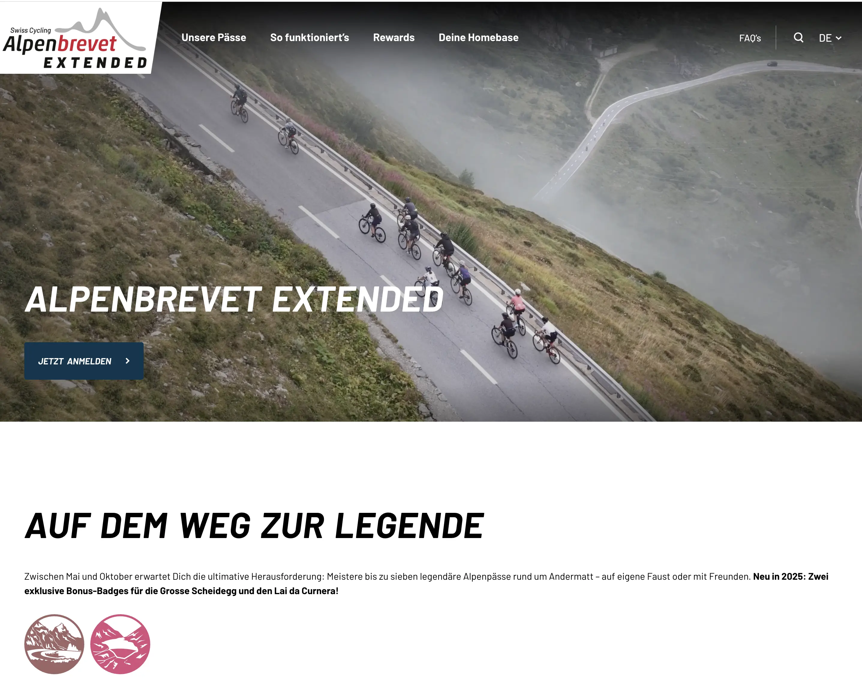 Titelbild zum Projekt «Alpenbrevet Extended»
